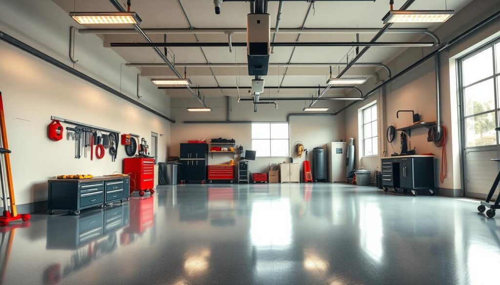 Garage Makeover Flooring