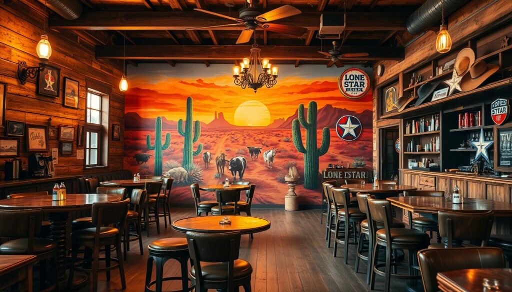 Texas Bar Décor
