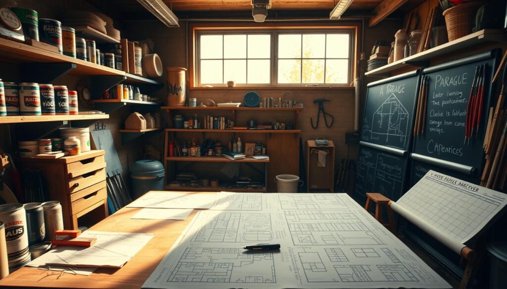 garage makeover planning